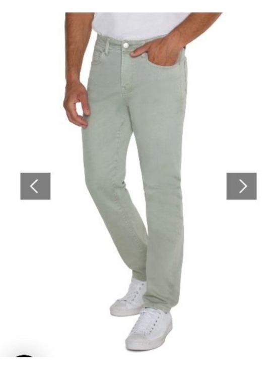 Liverpool Other - Men's Liverpool Kingston Modern Straight Jeans Waist 35 Seafoam